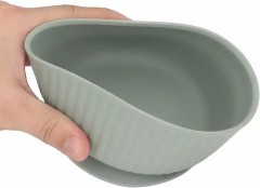Silicone Suction Baby Bowl with Lid
