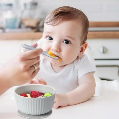 Silicone Suction Baby Bowl with Lid