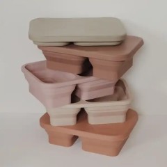 Silicone Collapsible Food Storage Containers