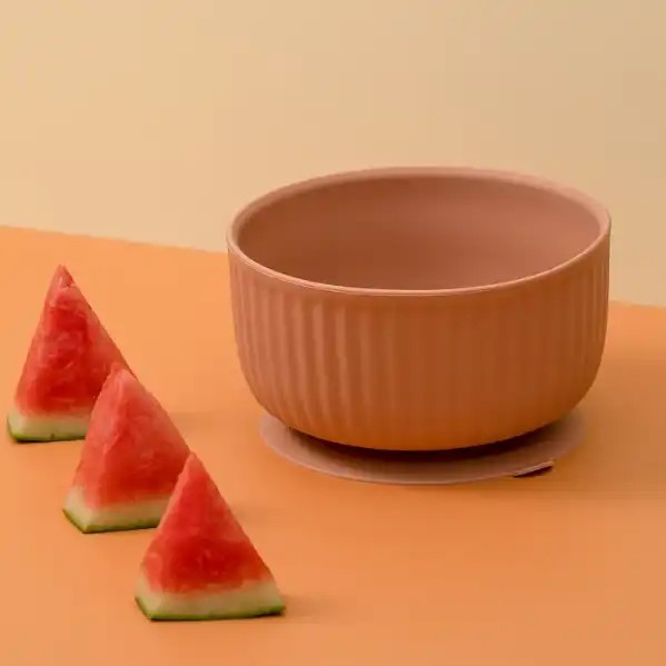 Silicone Suction Baby Bowl with Lid