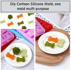 Puppy Dog Paw Bone Silicone Mold