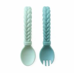 Silicone Spoon & Fork Set