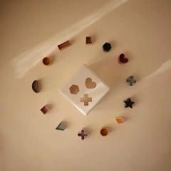 Silicone Shape Sorting Box