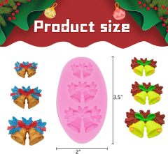 Christmas Cake Silicone Fondant Molds