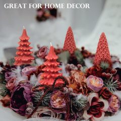 3D Christmas Tree Shape Silicone Resin Epoxy Mould