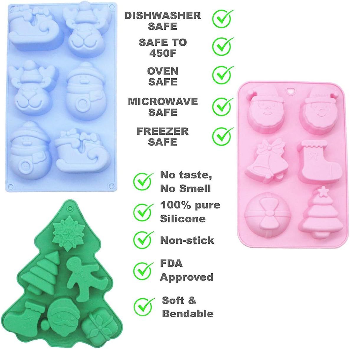 Christmas Silicone Baking Mold