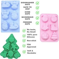Christmas Silicone Baking Mold