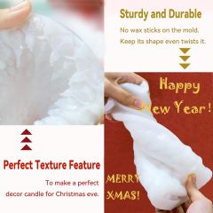 3D Christmas Tree Shape Silicone Resin Epoxy Mould
