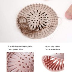 Silicone Hair Stopper Shower Drain Covers