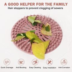 Silicone Hair Stopper Shower Drain Covers