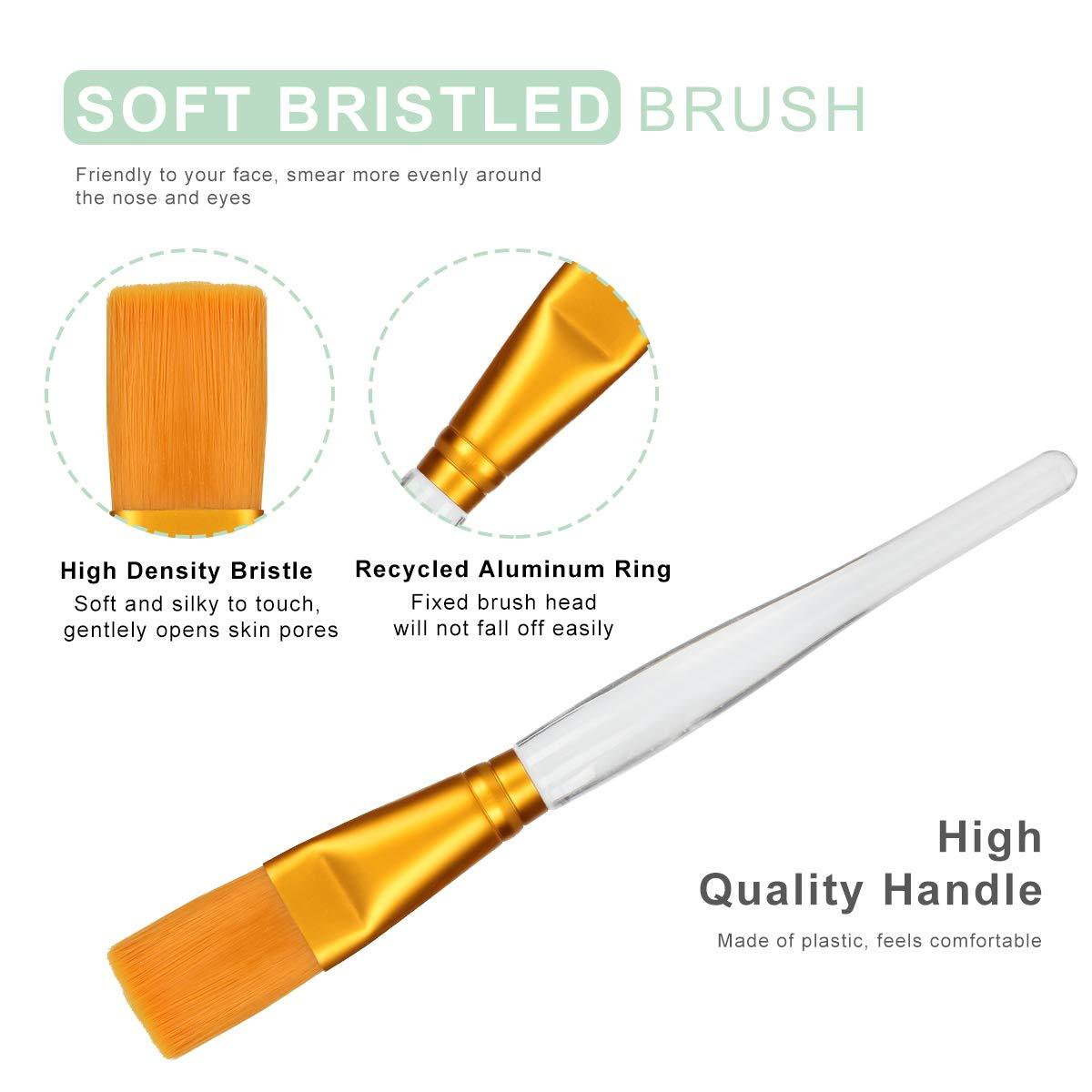 Silicone Face Mask Mixing Bowl Set