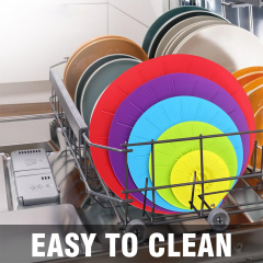 5 Pack Heat Resistant Microwave Cover