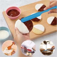 Food Grade Silicone Rubber Spatula Set for Baking