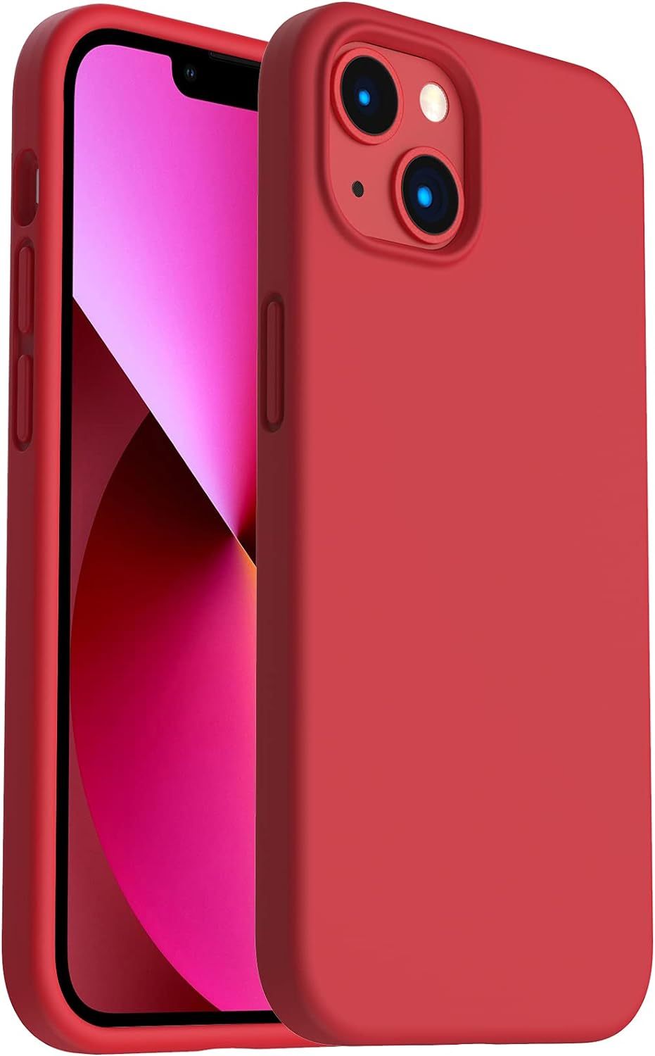 Slim Liquid Silicone 3 Layers Full Covered Case Cover