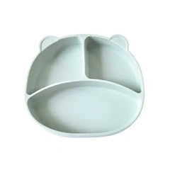 100% Food Grade Silicone Baby Plates