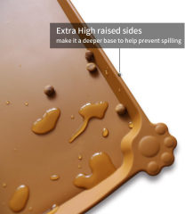 Silicone Pet Food Mats Tray
