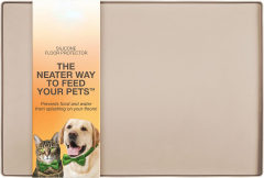 Dog Food Mat for Food and Water Bowls