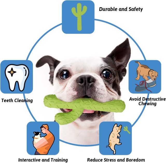 Durable Silicone Dog Toys for Aggressive Chewers