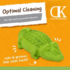 Durable Silicone Dog Toys for Aggressive Chewers
