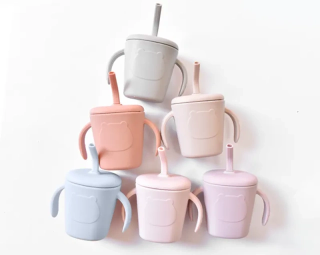 Baby Toddler Cups with Straw