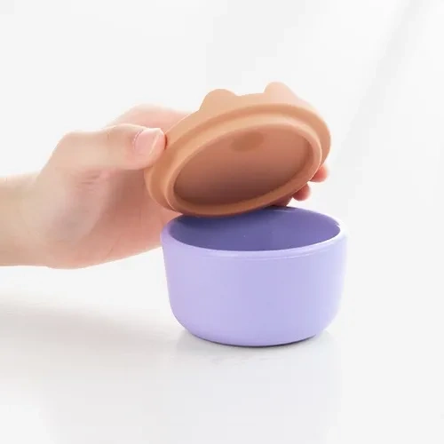 Stackable Small Food Silicone Storage Containers