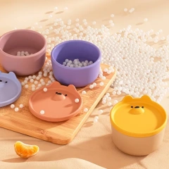 Stackable Small Food Silicone Storage Containers
