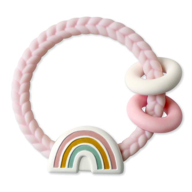 Silicone Teether with Rattle