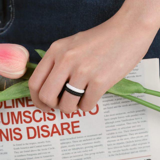 Silicone Wedding Ring for Women