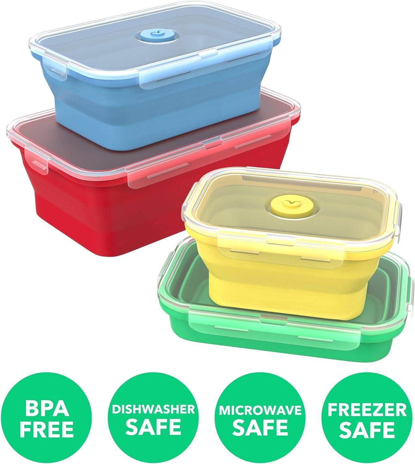 Silicone Food Storage Containers