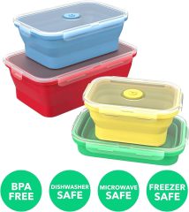 Silicone Food Storage Containers