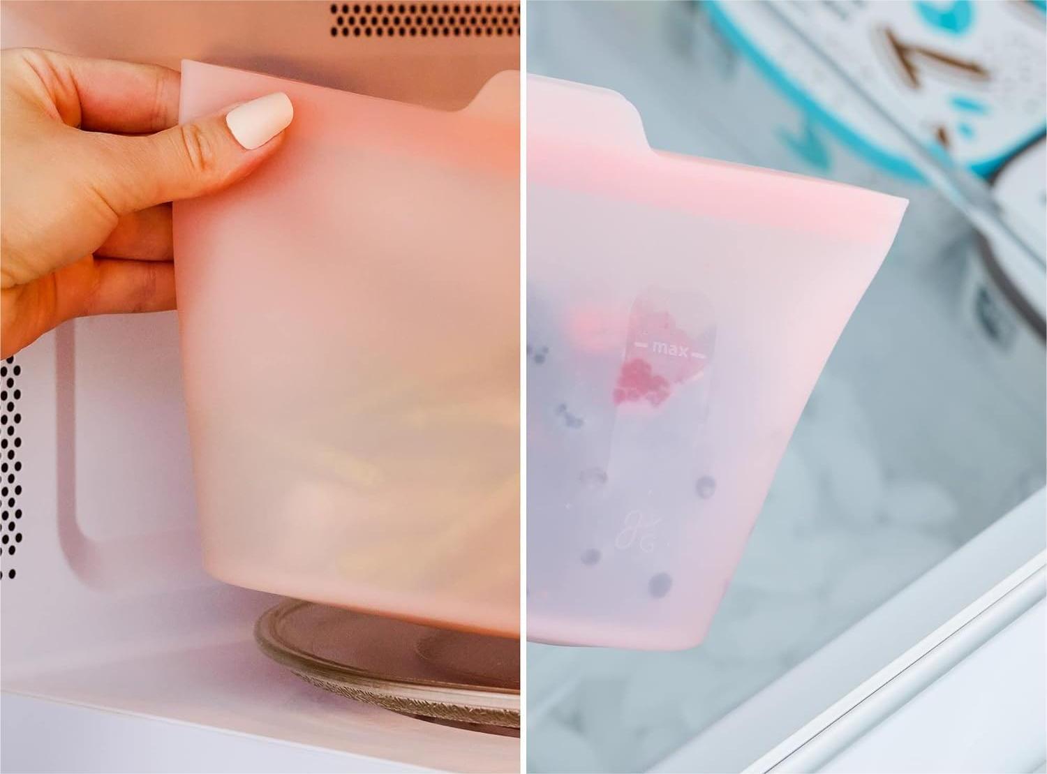 Reusable Silicone Containers for Food Storage