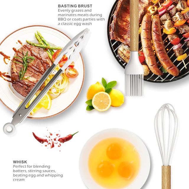 Silicone Cooking Utensils Set