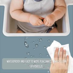 Antilop placemat silicone high chair