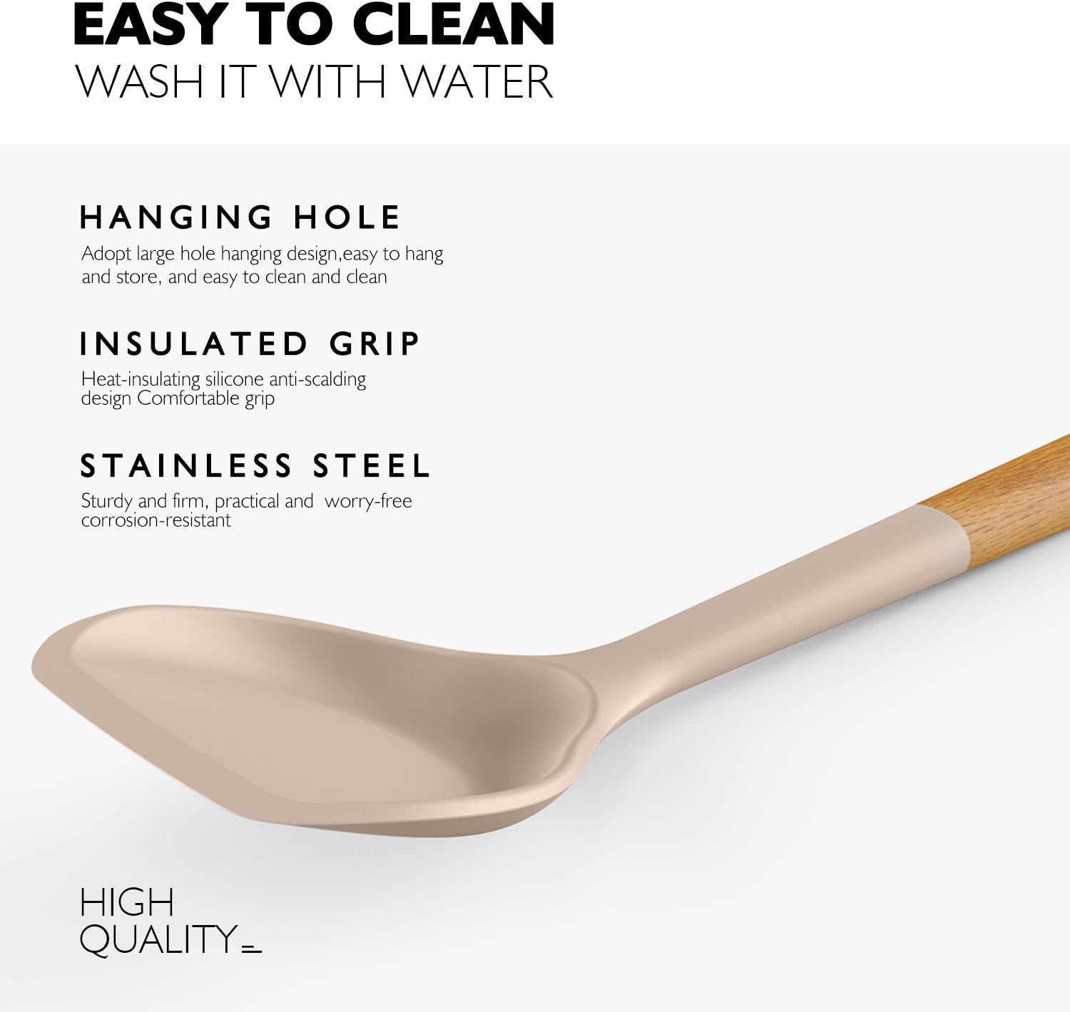 Large Silicone Cooking Utensils Set