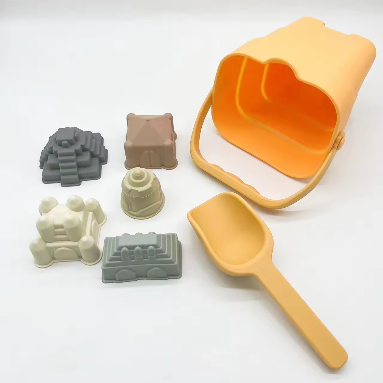 Silicone Beach Sand Pails for Travel