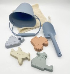 6Pcs Silicone Beach Toys