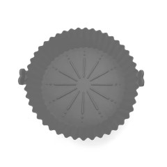 Air Fryer Silicone Liners Pot for 3 to 5 QT,Foldable Air Fryer Silicone Liners ，7.5 Inch Reusable Air Fryer Silicone Pot Fits 3 To 5 QT Air Fryer Air Fryer Basket Made Of Food Grade Silicone，air fryer reusable liners, air fryer tray liners