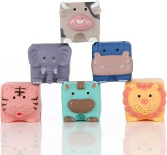 Soft Stacking Building Blocks toys,Baby Blocks stacking toys-Baby Toys for Toddler Baby Girl Boy 0-3-6-9-7-8-12-18 Months-Soft Stacking Building Blocks-Montessori Infant Teething Chewing Toy-Squeeze Sensory Toys-Newborn Baby Bath Toy