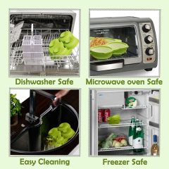 Silicone Baby Feeding Set,Baby Led Weaning Supplies, Silicone Baby Feeding Set - Baby Bowls and Plates with Suction, Toddler Spoons and Fork,  baby feeding set silicone, baby first feeding set, best silicone baby feeding set