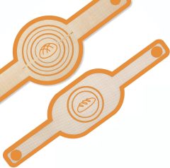 Silicone Bread Sling Oval and Round for Dutch Oven,Silicone Bread Sling Oval and Round for Dutch Oven, Non Stick Reusable Silicone Baking Mat with Long Handles Sourdough Bread Baking Supplies and Making Tools