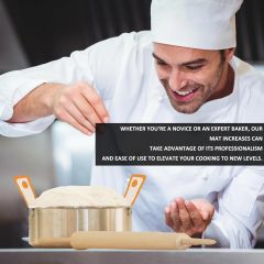 Silicone Bread Sling Oval and Round for Dutch Oven,Silicone Bread Sling Oval and Round for Dutch Oven, Non Stick Reusable Silicone Baking Mat with Long Handles Sourdough Bread Baking Supplies and Making Tools