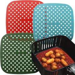 Reusable Silicone Air Fryer Liners 8.5 Inch,Reusable Silicone Air Fryer Liners 8.5 Inch - air fryer oven liners,   air fryer rubber liners,   best liners for air fryer,