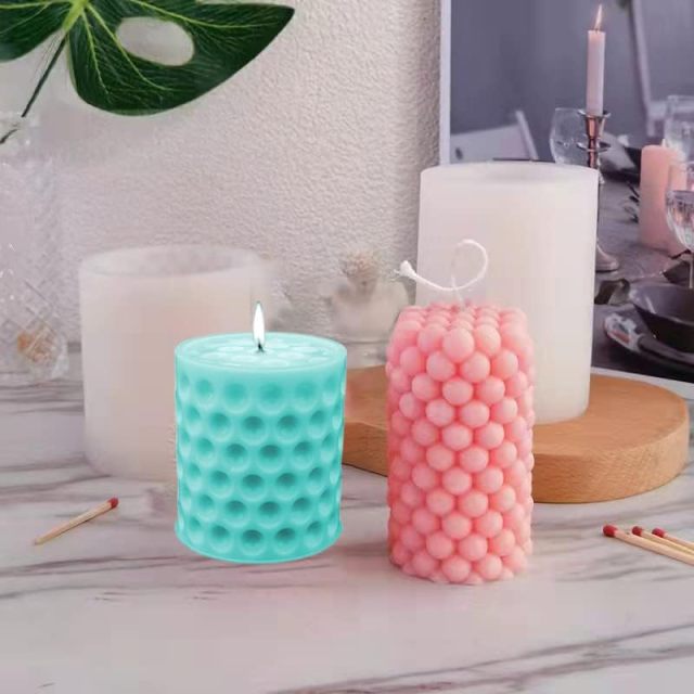 Cylinder Candle Molds,,Cylinder Candle Molds,Candle Molds Cylinder Light Resin Mold for Making Candles, Soaps, Flower Specimen, Insect Specimen, DIY Clay Molds