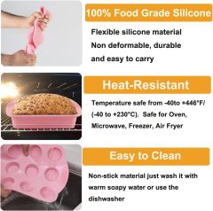 Silicone Bakeware Set, 7set Baking Cake Pan,Silicone Bakeware Set, 7set Baking Cake Pan, non stick bakeware set,  bakeware silicone set, good bakeware set