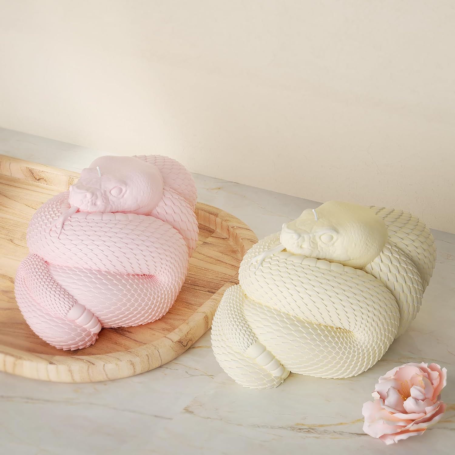 Snake Mold Snake Candle Mold Cobra Candle Mold,Snake Mold Snake Candle Mold Cobra Candle Mold Animal Mold Cobra Resin Casting Mold Soap Making Molds Silicone Mold for Candle Home Decorate Mold Candle Making Mold 3D Animal Mold