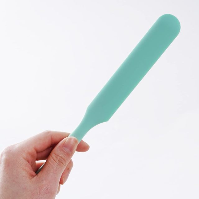 Silicone Spatula,Silicone Spatula Heat Resistant Cake Cream Butter Spatulas Mixing Batter Scraper Non-Stick Flexible Baking Cooking Tool 4 Colors