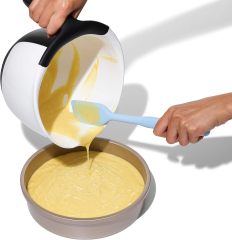 Food Grade Silicone Rubber Spatula Set,Food Grade Silicone Rubber Spatula Set for Baking, Cooking, and Mixing High Heat Resistant Non Stick Dishwasher Safe BPA-Free Multicolor Set of 3