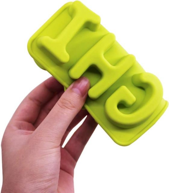 Silicone Numbers Alphabets Trays Molds,Silicone Numbers Alphabets Trays Molds, FineGood 26 letters & Numbers Candy Mould Biscuit Chocolate DIY Baking Pans Ice Cube Making Trays