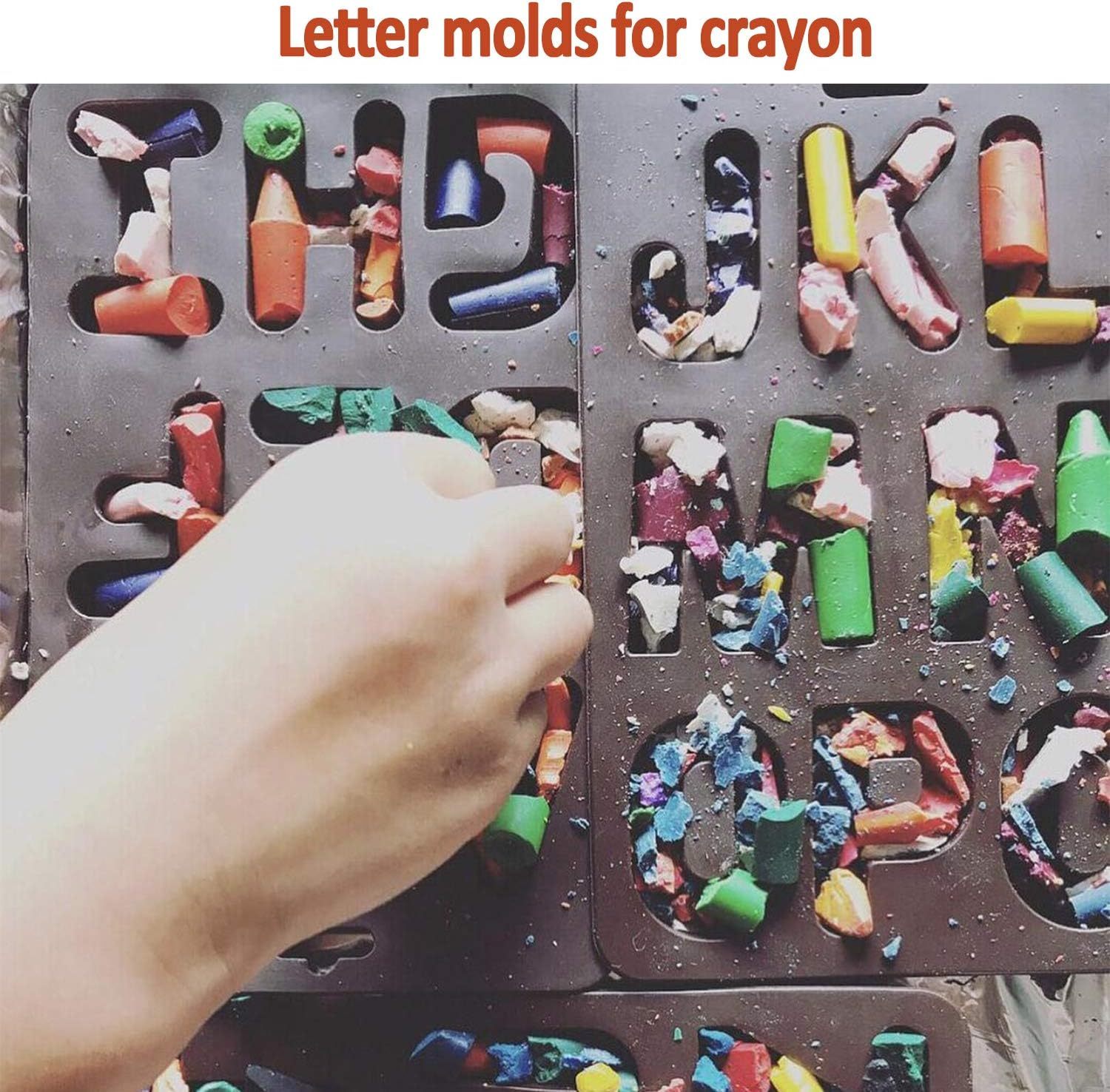 Large Letter Silicone Molds for Chocolate,Large Letter Silicone Molds for Chocolate, Mity rain Backward Alphabet Number Molds Candy Chocolate Molds for DIY Letter Chocolate, Crayons, Christmas Day Cake Decorating