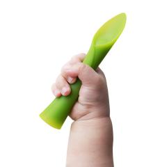 100% Silicone Training Spoon,100% Silicone Soft-Tip Training Spoon for Baby Led Weaning